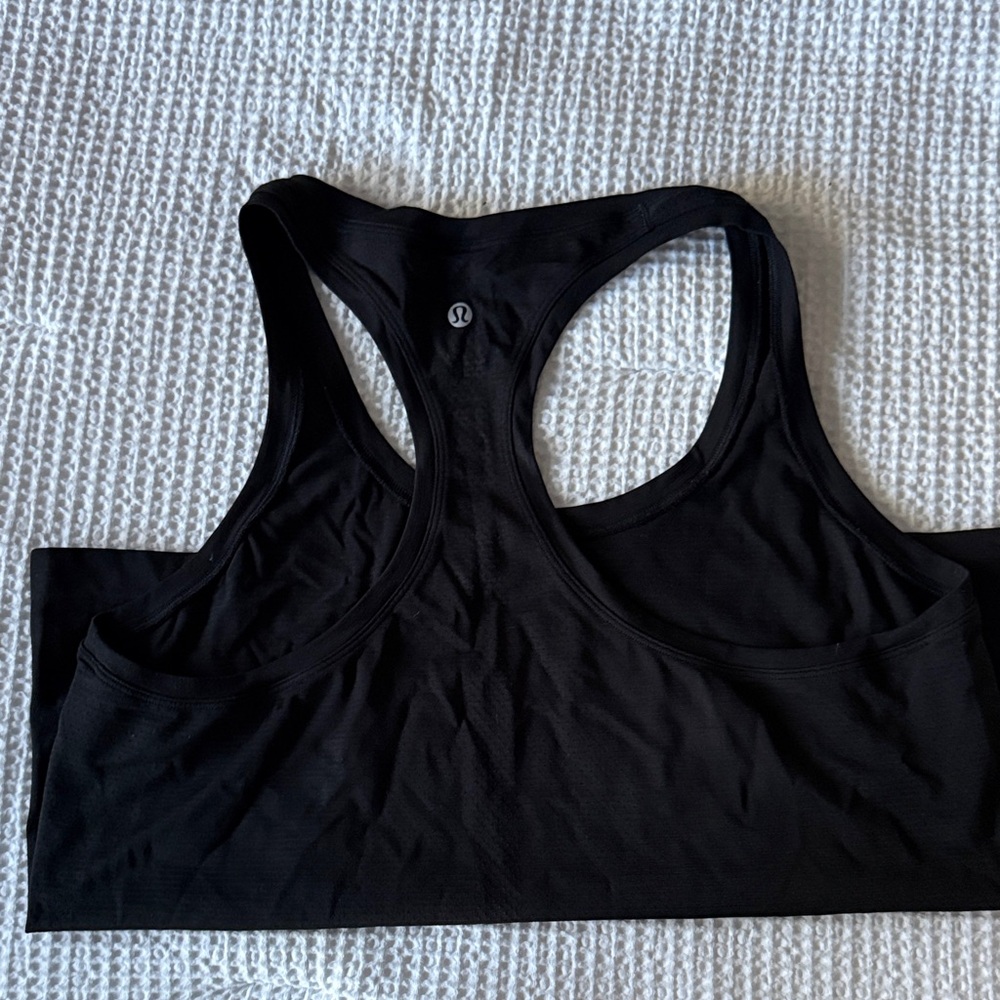 lululemon athletica Black Tank Top